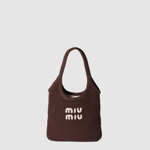 ❤미우미우 여성 아이비 라피아 우븐 토트 백 - Miumiu Womens Ivy Raffia Woven Tote Bag - mib9869x