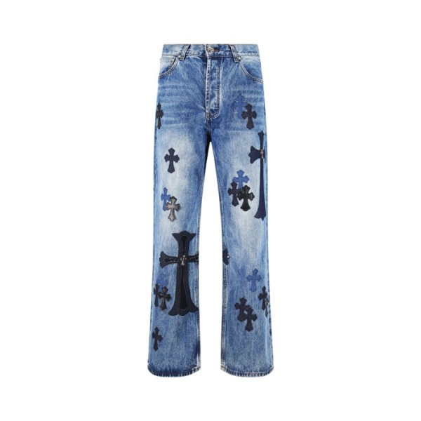 ✨크롬하츠 남성 클래식 청바지 - Chrom Hearts Mens Classic Jeans - chc8207x