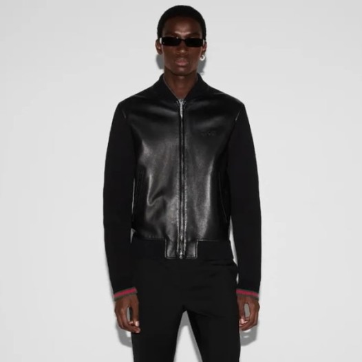 ❤구찌 남성 가죽 자켓 - Gucci Mens Leather Jacket - guc8242x