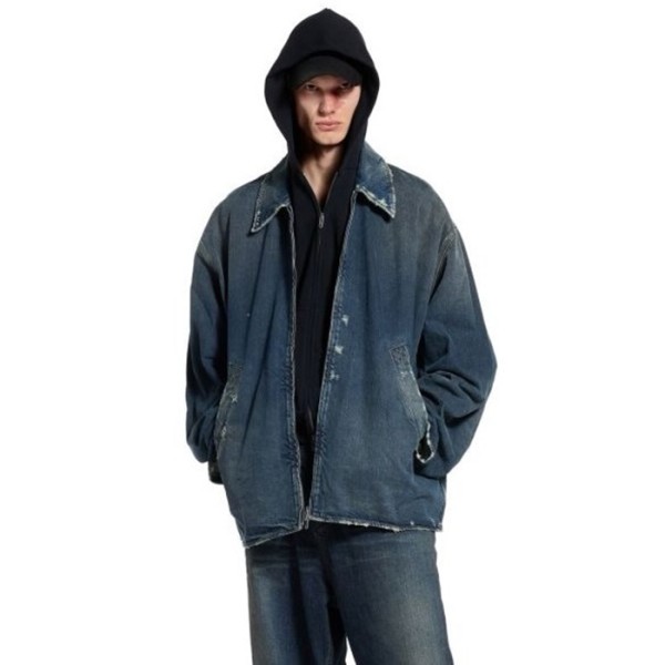 ✨발렌시아가 남성 데님 자켓 - Balenciaga Mens Denim Jacket - bac8297x