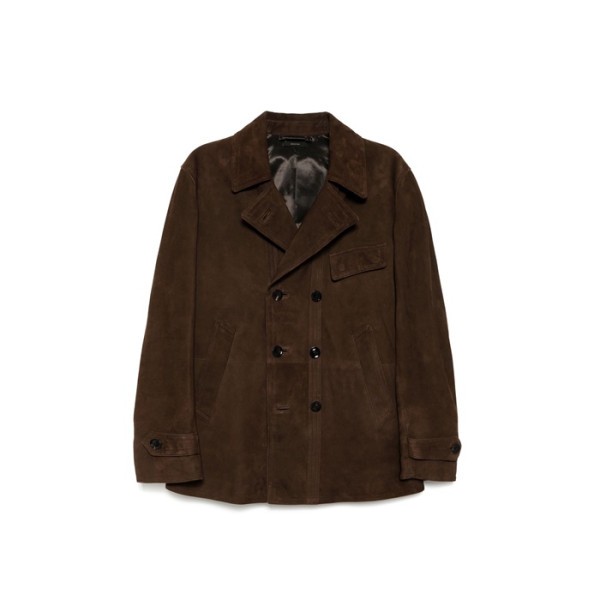 ✨톰포드 남성 가죽 자켓 - Tom Ford Mens Leather Jacket - toc8337x