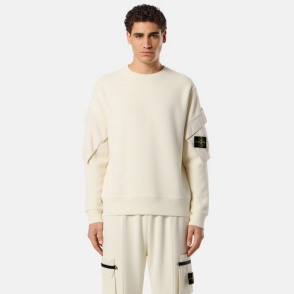 ✨스톤아일랜드 남성 라운드 맨투맨 - Stone Island Mens Round Tshirt - stc8366x