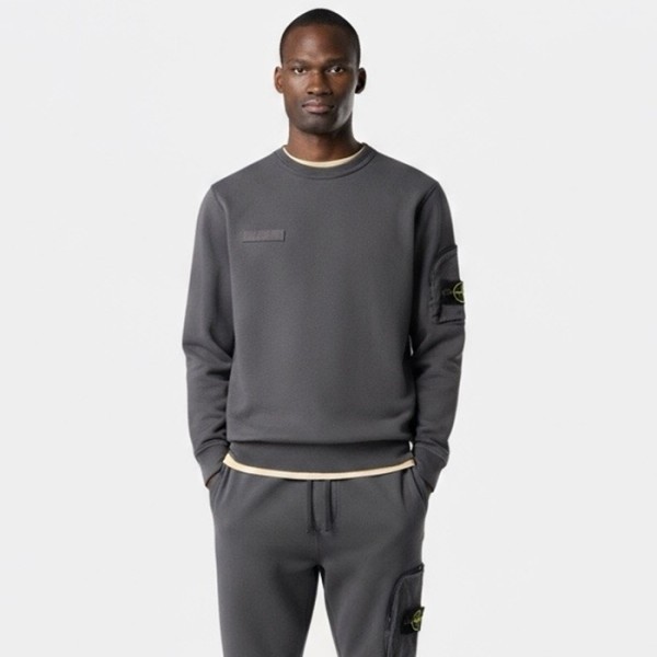 ✨스톤아일랜드 남성 라운드 맨투맨 - Stone Island Mens Round Tshirt - stc8376x