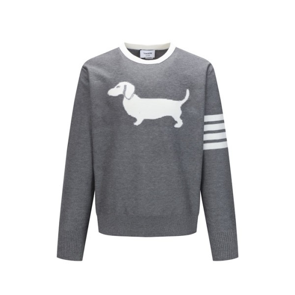 ✨톰브라운 남성 라운드 스웨터- Thom Browne Mens Round Sweater - thc8395x