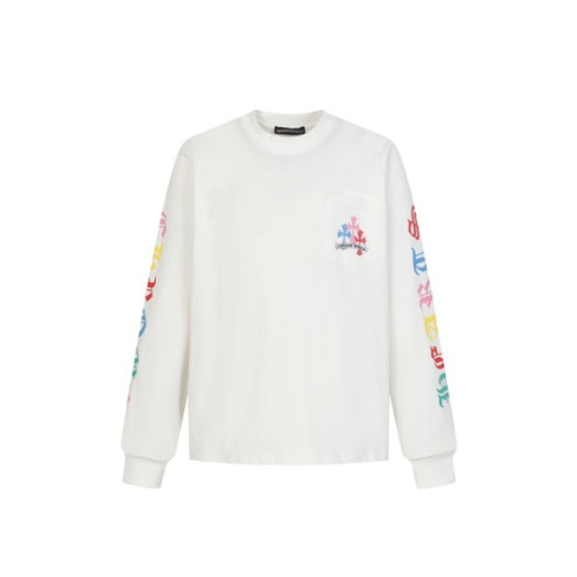 ❤크롬하츠 남성 라운드 긴팔티 - Chrome Hearts Mens Round Tshirt - chc8408x