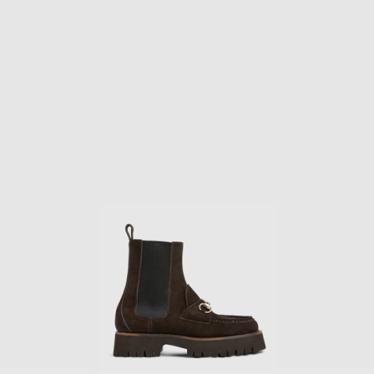 ❤구찌 여성 홀스빗 앵클 부츠 - Gucci Womens Horsebit Ankle Boots - gus8208x