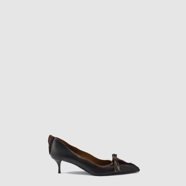 ✨프라다 여성 앤티크 가죽 펌프스 - Prada Womens Antique Leather Pumps - prs8218x