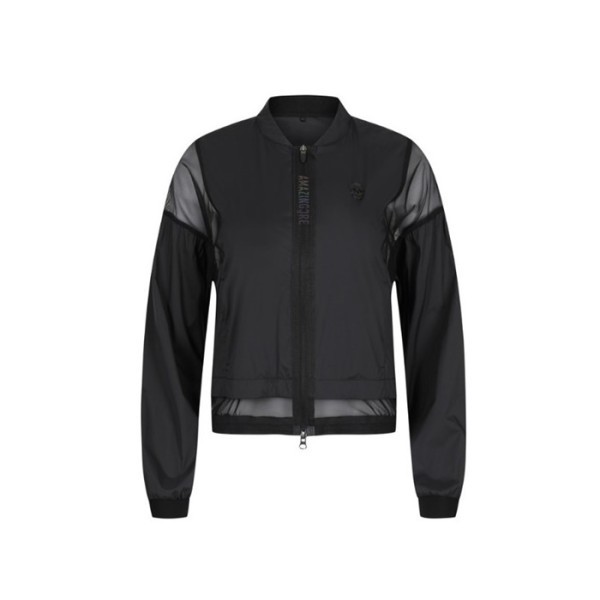 ✨[Amazing Cre] 어메이징크리 여성 에어서킷 나노그램 아코디오 자켓 - gol1858x