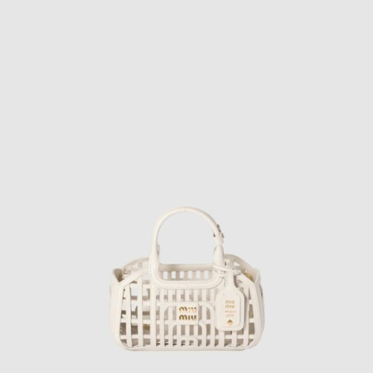 ❤미우미우 여성 가죽 바스켓 - Miumiu Womens Leather Basket - mib10002x