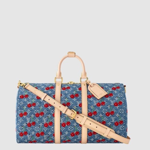 ★루이비통 여성 LV x TM 키폴 반둘리에 45 M13875 - Louis vuitton Womens LV x TM Keepall Bandoulière 45 - lvb10024x