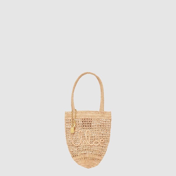 ✨끌로에 여성 라피아 스몰 Summer Banana 토트백 - Chloe Womens Raffia Small Summer Banana Tote Bag - chb10041x