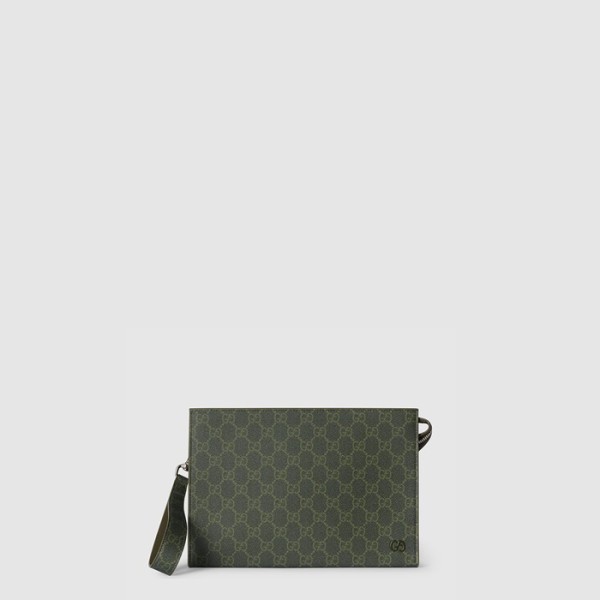 ✨구찌 남성 GG 모노그램 스몰 파우치 - Gucci Mens GG Monogram Small Pouch - gub10050x