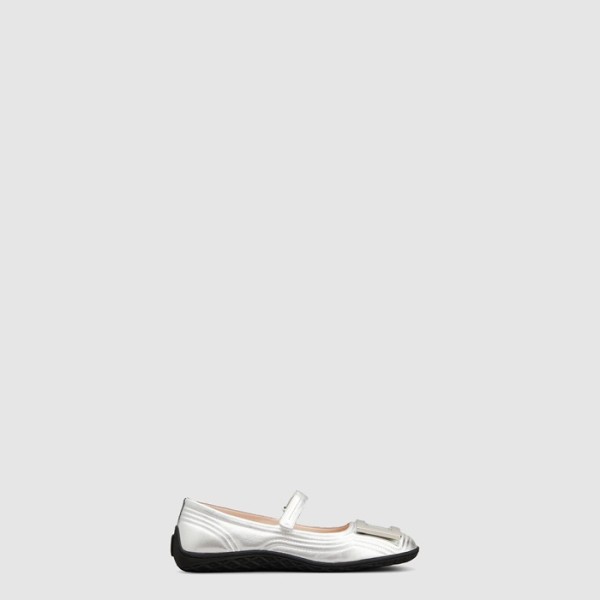 ✨로저비비에 여성 비브 로우 스트랩 발레리나 플랫 - Roger Vivier Womens Viv Low Strap Ballerina Flats - ros8338x