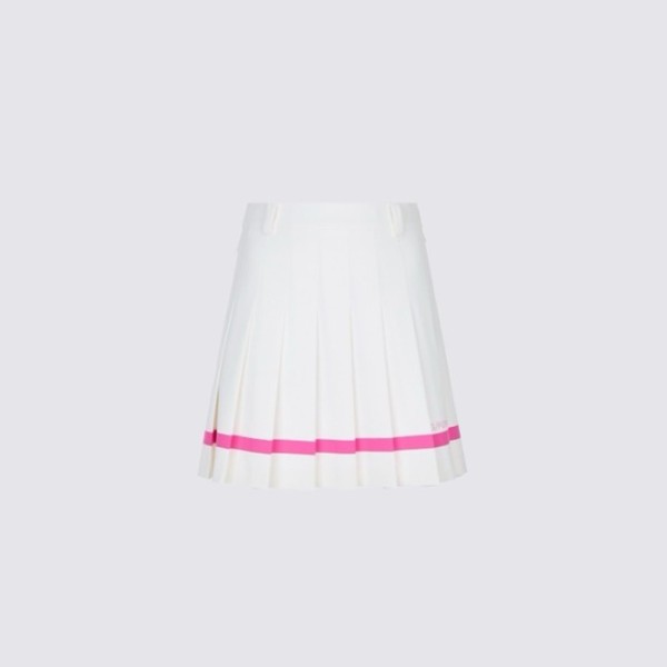 ✨[G/FORE] 지포어 여성 콘트라스트 플리츠 스커트 - gol1869x