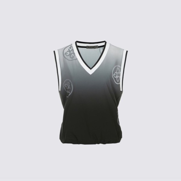 ✨[G/FORE] 지포어 여성 V넥 우븐 베스트 - gol1871x