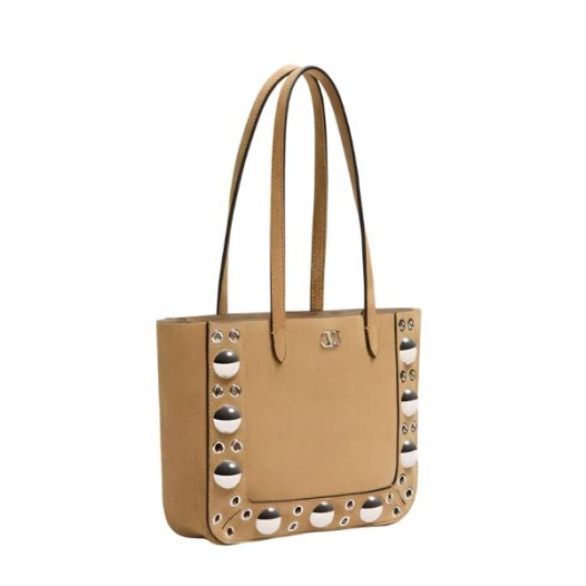 ❤발렌티노 여성 가라바니 넬코트 스웨이드 미니 쇼퍼 백 - Valentino Womens Garavani Nellcourt Suede Mini Shopper Bag - vab10656x
