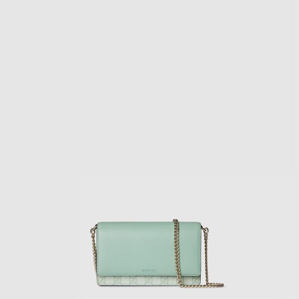 ✨구찌 여성 GG 엠블럼 체인 지갑 - Gucci Womens GG Emblem Chain Wallet - gub10668x