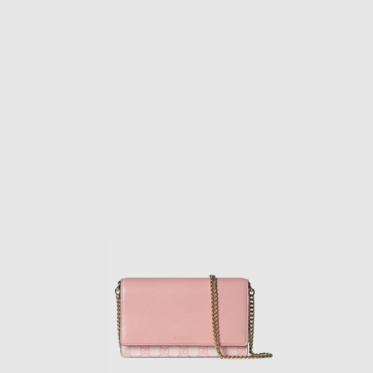 ❤구찌 여성 GG 엠블럼 체인 지갑 - Gucci Womens GG Emblem Chain Wallet - gub10669x
