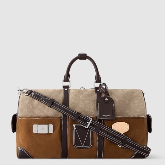 ★루이비통 남성 스웨이드 키폴 반둘리에 50 M26127 - Louis vuitton Mens Keepall Bandoulière 50 - lvb10757x
