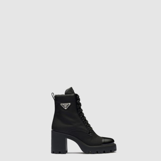 ❤프라다 여성 리나일론 가죽 부티 - Prada Womens Re-Nylon Leather Booties - prs8394x