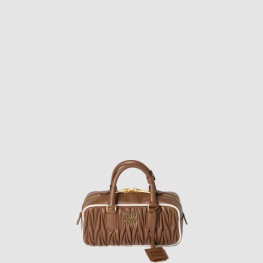 ❤미우미우 여성 아르카디 마테라쎄 나파 가죽 백 - Miumiu Womens Arcadi Matelasse Nappa Leather Bag - mib10920x