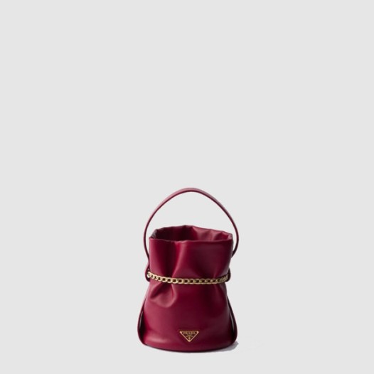 ❤프라다 여성 쁘띠 삭 누아르 미니 나파 가죽 버킷 백 1BE088 - Prada Womens Petit Sac Noir Mini Nappa Leather Bucket Bag - prb11030x