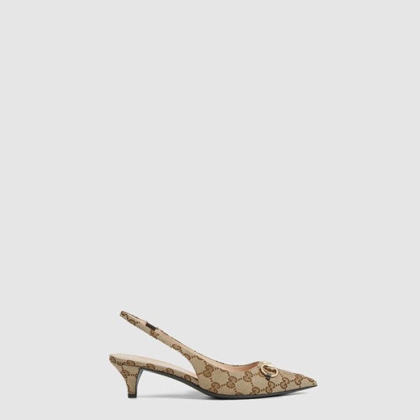 ✨구찌 여성 홀스빗 슬링백 펌프스 - Gucci Womens Horsebit Slingback Pumps - gus8456x