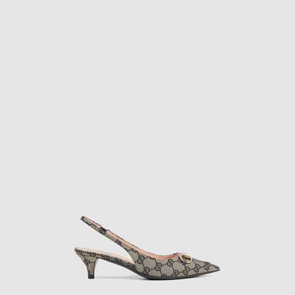 ✨구찌 여성 홀스빗 슬링백 펌프스 - Gucci Womens Horsebit Slingback Pumps - gus8457x