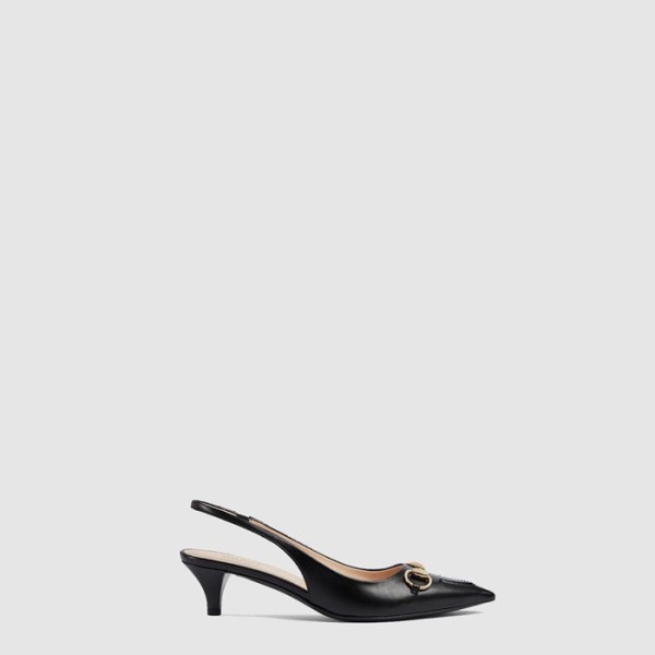 ✨구찌 여성 홀스빗 슬링백 펌프스 - Gucci Womens Horsebit Slingback Pumps - gus8458x