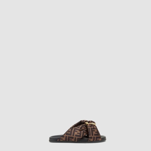 ❤펜디 여성 필 가죽 슬라이드 - Fendi Womens Phil Leather Slides - fes8471x