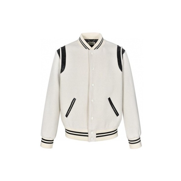 ✨입생로랑 남성 봄버 자켓 - Saint Laurent Mens Bomber Jacket - ysc8492x