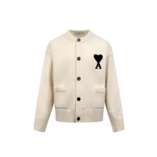 ❤아미 남/녀 라운드 가디건 - Ami Unisex Round Cardigan - amc8507x