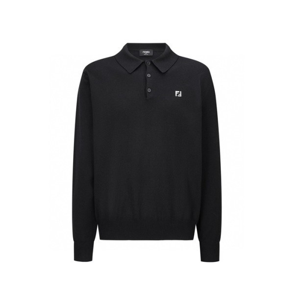 ✨펜디 남성 폴로 스웨터 - Fendi Mens Polo Sweater - fec8518x