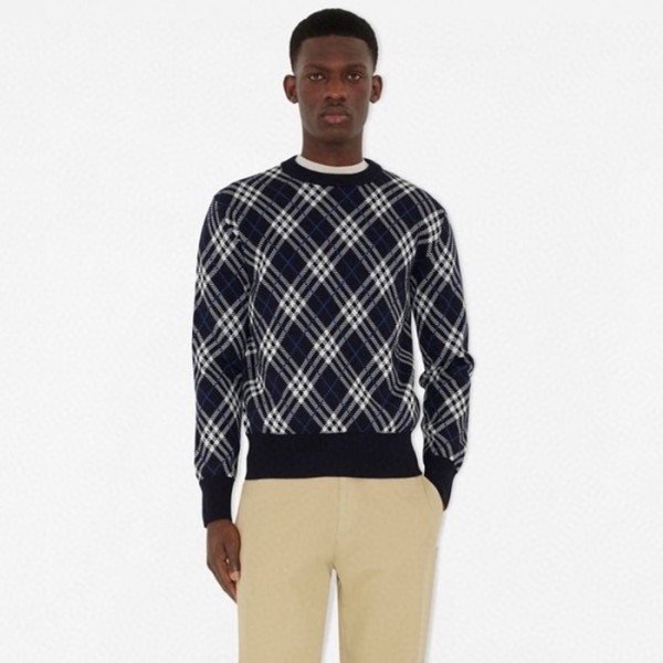✨버버리 남성 라운드 스웨터 - Burberry Mens Round Sweater - buc8526x