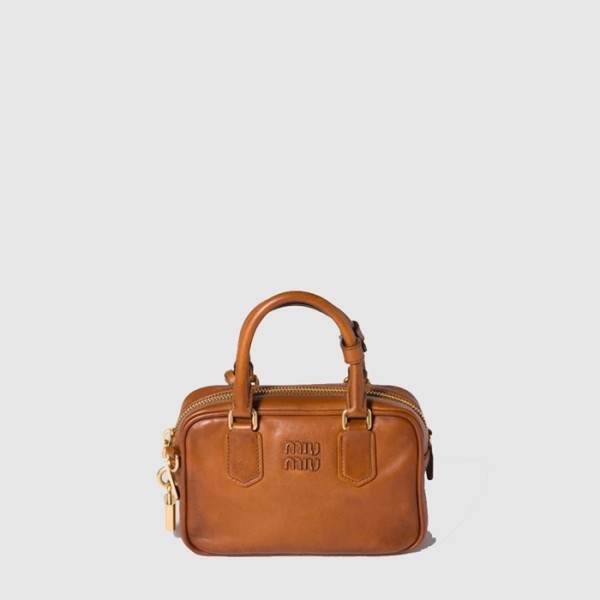 ✨미우미우 여성 아르카디 가죽 백 - Miumiu Womens Arcadi Leather Bag - mib11212x