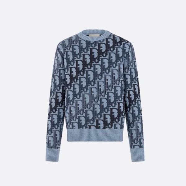 ✨디올 남성 오블리크 스웨터 - Dior Mens Oblique Sweater - dic8679x