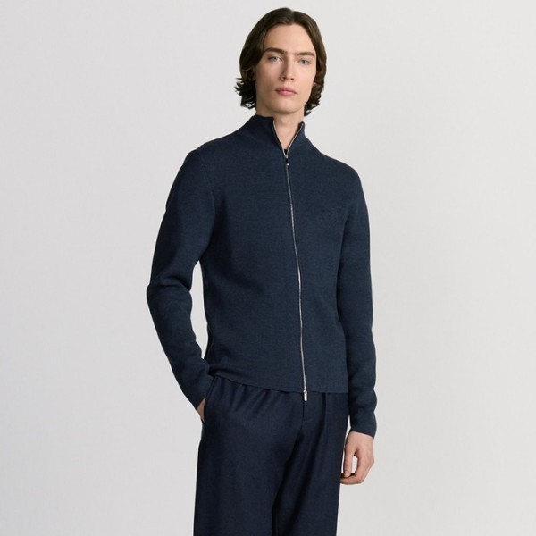 ✨디올 남성 집업 스웨터 - Dior Mens Zip-up Sweater - dic8701x