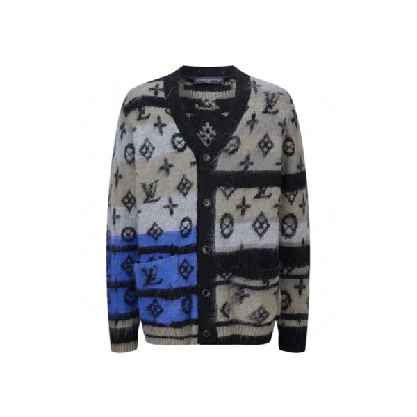 ✨루이비통 남성 브이넥 가디건 - Louis vuitton Mens Cardigan - lvc8704x