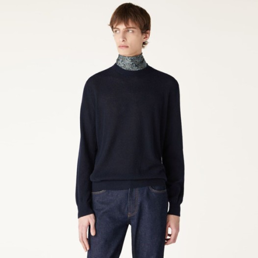 ❤로로피아나 남성 라운드 스웨터 - Loro Piana Mens Round Sweater - lpc8741x