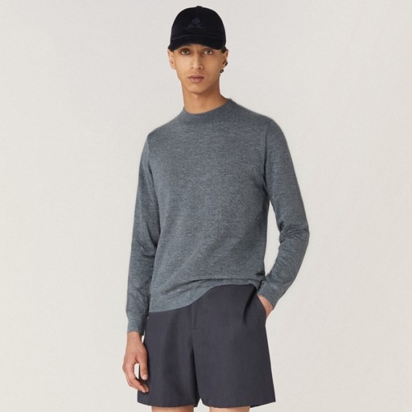 ✨로로피아나 남성 라운드 스웨터 - Loro Piana Mens Round Sweater - lpc8742x