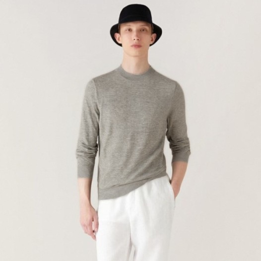 ❤로로피아나 남성 라운드 스웨터 - Loro Piana Mens Round Sweater - lpc8743x