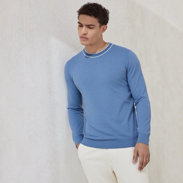 ✨브루넬로쿠치넬리 남성 라운드 니트 - Brunello Cucinelli Mens Round Knitwear - brc8760x