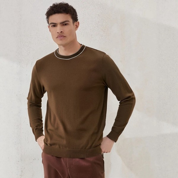 ✨브루넬로쿠치넬리 남성 라운드 니트 - Brunello Cucinelli Mens Round Knitwear - brc8762x