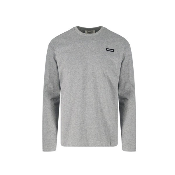 ✨미우미우 남성 라운드 긴팔티 - Miumiu Mens Round Tshirt - mic8881x