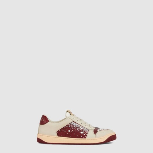 ❤구찌 여성 GG 크리스털 스크리너 스니커즈 - Gucci Womens GG Crystal Screener Sneakers - gus8569x