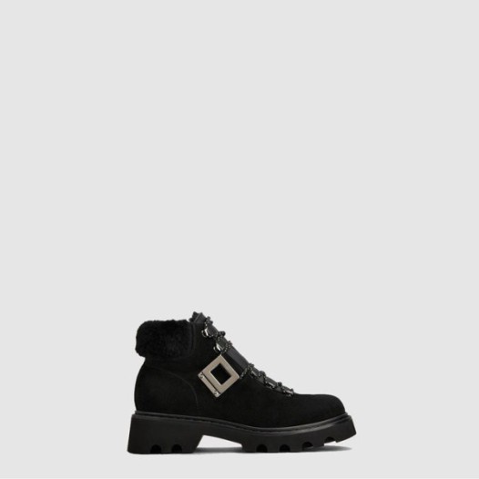 ❤로저비비에 여성 비브 레인저스 트럭 부티 - Roger Vivier Womens Viv Rangers Truck Booties - vis8586x