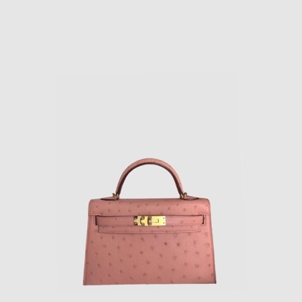 ✨에르메스 여성 켈리 금장 미니백 - Hermes Womens Kelly Gold Mini Bag - heb11442x