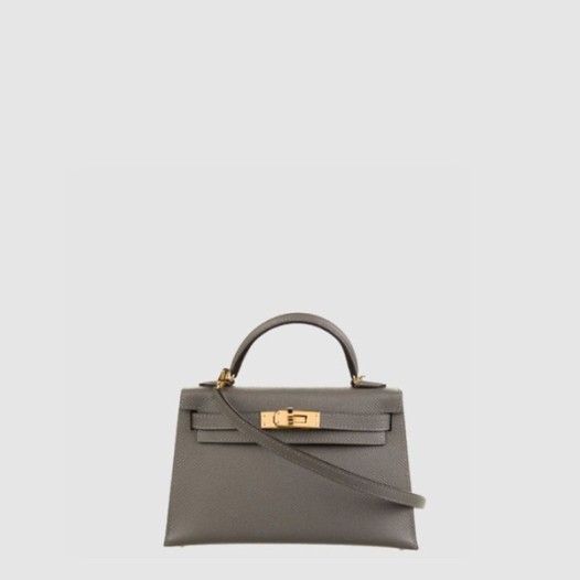 ❤에르메스 여성 켈리 금장 미니백 - Hermes Womens Kelly Gold Mini Bag - heb11449x