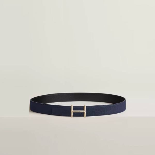 ✨에르메스 남성 Hisseo 버클 리버서블 벨트 - Hermes Mens Hisseo Buckle Reversible Belt - bel412x