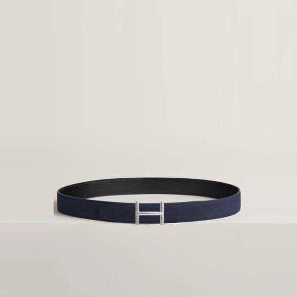 ✨에르메스 남성 Hisseo 버클 리버서블 벨트 - Hermes Mens Hisseo Buckle Reversible Belt - bel413x